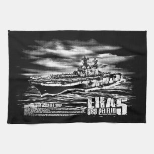 Amphibious assault ship Peleliu Dawsonsf kitchent Kitchen Towel