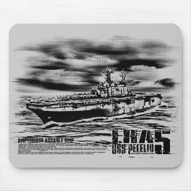 Amphibious assault ship Peleliu Mousepad (Front)