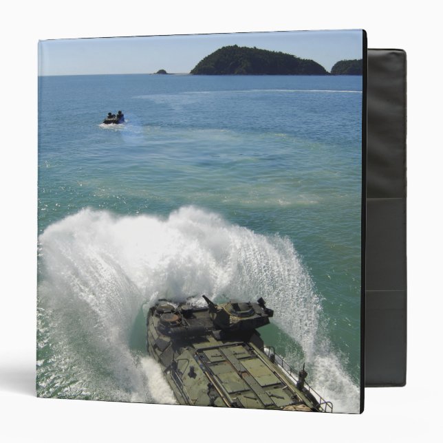 Amphibious Assault vehicles exit the well deck Binder (Front/Inside)