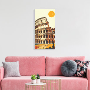 Amphitheater Colosseum Canvas Print