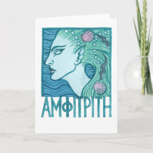 Amphitrite Greeting Card