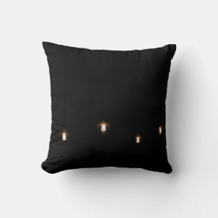 Ampoules lumineuses design minimalisme Coussin de 