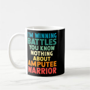 Ampu Warrior Leg Ampu Arm Ampu Leg Amputation Coffee Mug