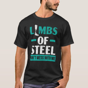 Amputation Wheelchair Disabled Amputated Amputee T-Shirt