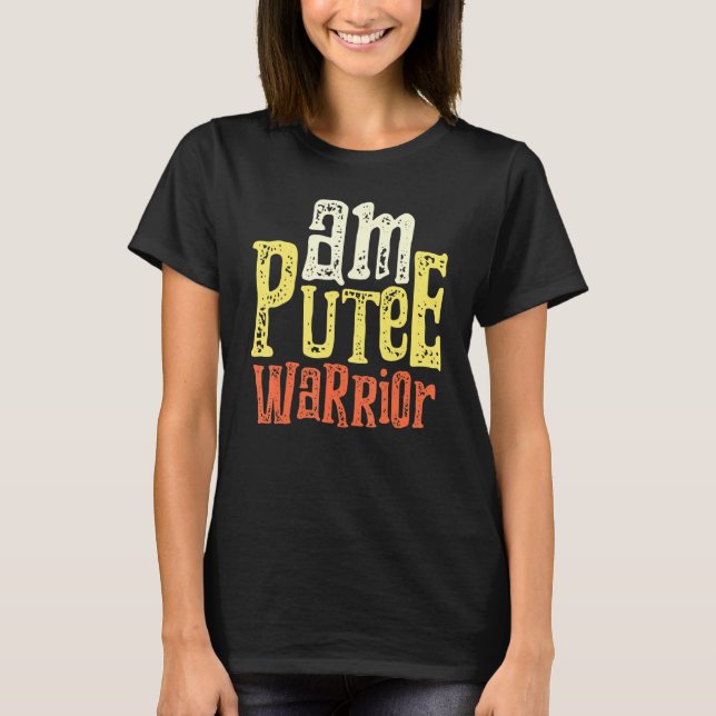 Amputee Humor Living Leg Arm  Recovery  1 T-Shirt (Front)