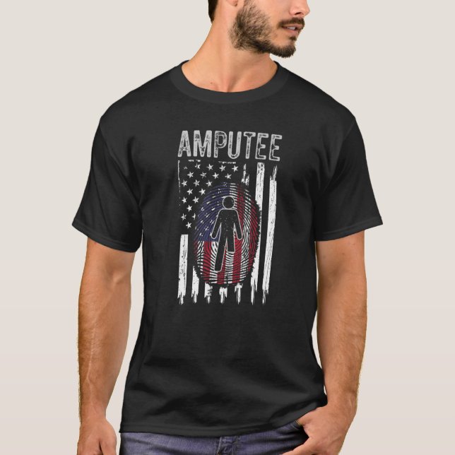 Amputee Humor Surgery Leg  Recovery T-Shirt (Front)