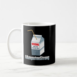 Amputee Humour Missing Leg Arm Funny Recovery Gift Coffee Mug