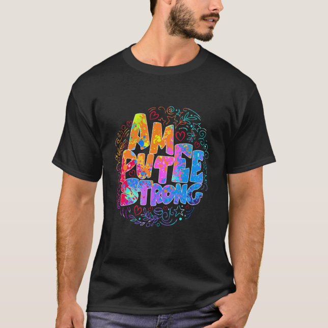Amputee Humour Treatment Leg Arm  Recovery T-Shirt (Front)