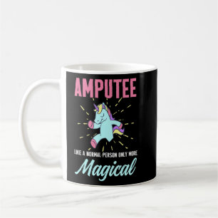 Amputee Humour Unicorn Leg Arm Funny Recovery 2 Coffee Mug