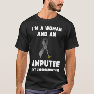 Amputee Humour Woman Leg Arm Recovery T-Shirt