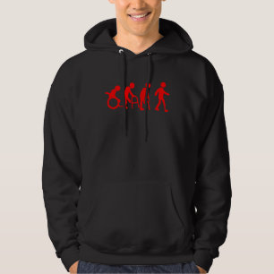 Amputee Prosthetic Evolution Cute Disability Hoodie