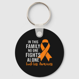 Amputee Support Limb Difference Limb Loss Awarenes Keychain