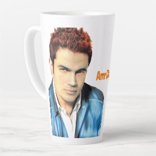 Amr Diab Latte Mug