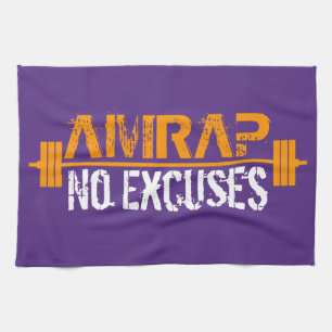 AMRAP - Heart Over Mind Kitchen Towel