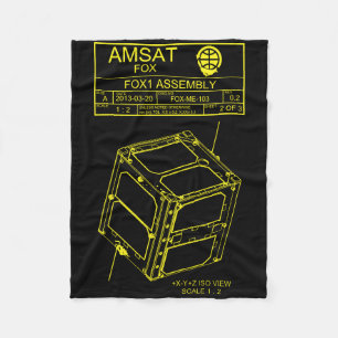 AMSAT Fox-1 Assembly Blanket
