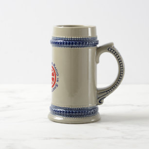 AMSAT Logo Beer Stein