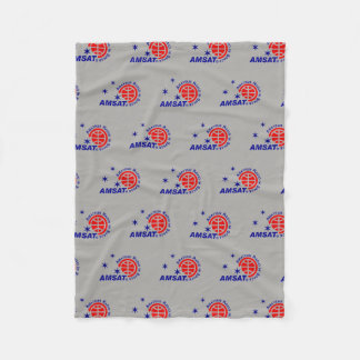 AMSAT Logo Fleece Blanket