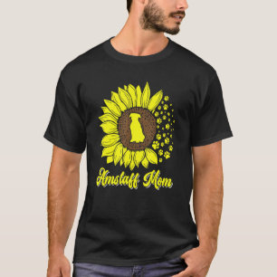 Amstaff Mom Sunflower American Staffordshire Terri T-Shirt