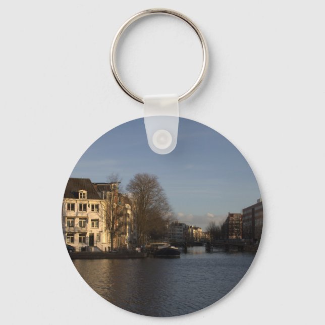 Amstel River, Amsterdam Keychain (Front)