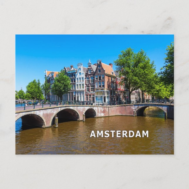 Amsterdam 002D Postcard (Front)