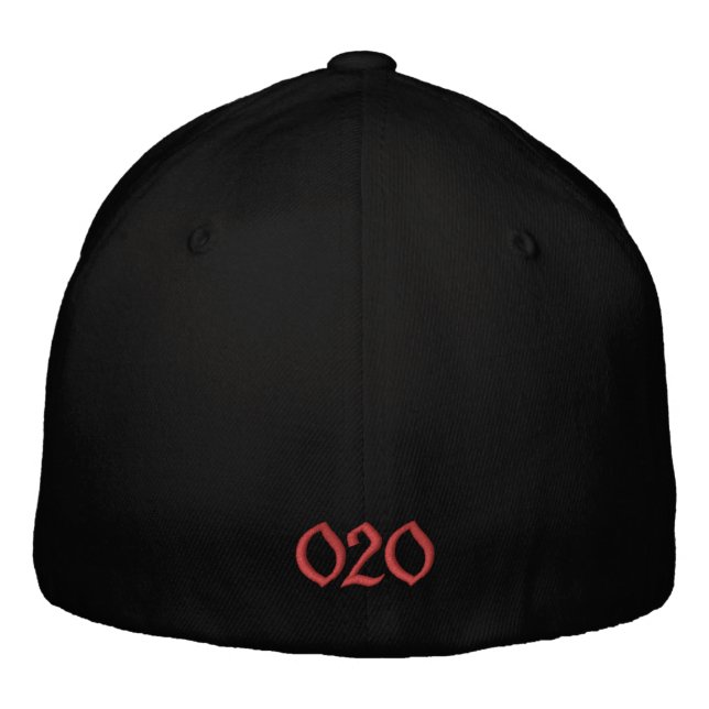 Amsterdam 020 embroidered baseball cap (Back)