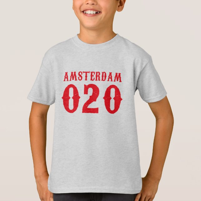 Amsterdam 020  T-Shirt (Front)