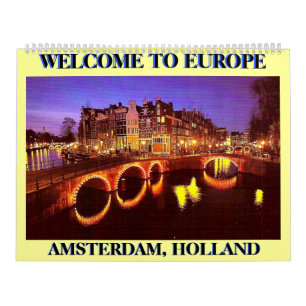 AMSTERDAM 1, AMSTERDAM, HOLLAND , ... - Customized Calendar