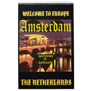 AMSTERDAM 1, AMSTERDAM, HOLLAND , ... - Customized Calendar