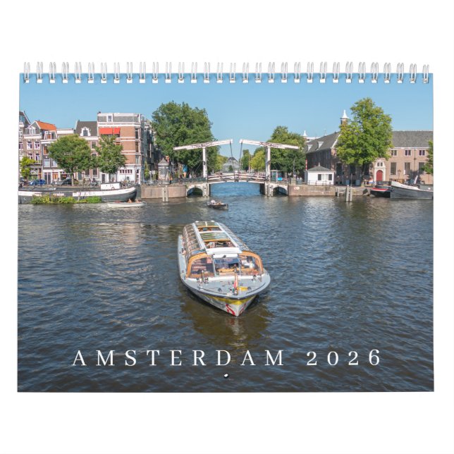 Amsterdam 2026 calendar (Cover)