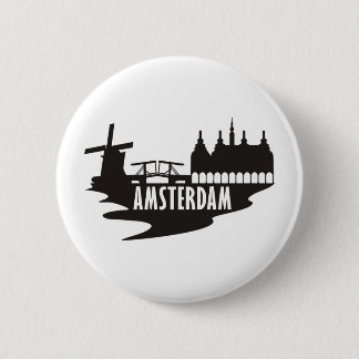 Amsterdam 2 Inch Round Button