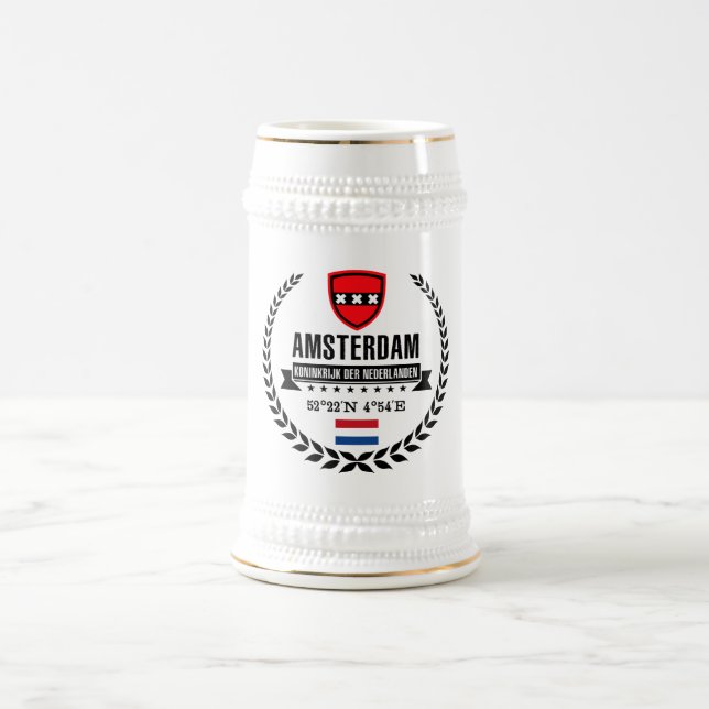 Amsterdam Beer Stein (Center)