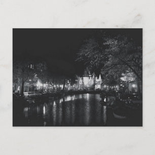 Amsterdam by Night Postcard
