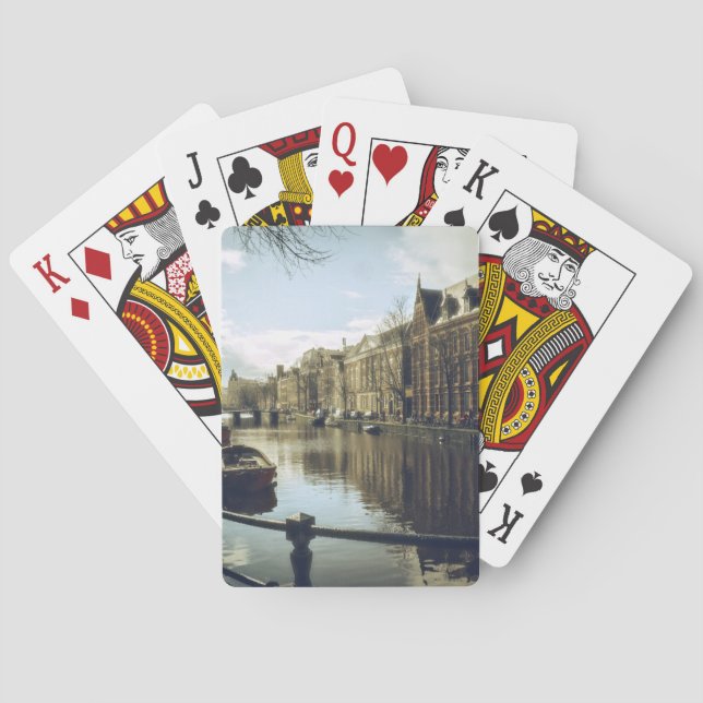 Amsterdam Canal  Playing Cards (Back)