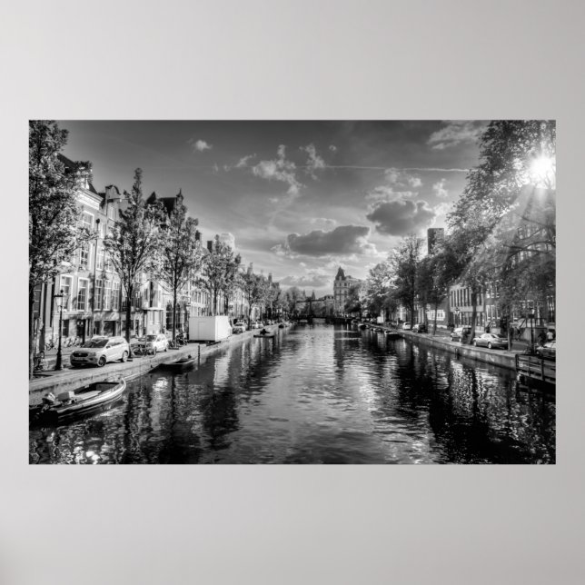 amsterdam canal poster (Front)