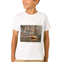 Amsterdam, Canal, Wooden Shoe Boat