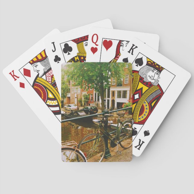 Amsterdam Canals Playing Cards (Back)