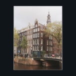 Amsterdam Centrum Canal Postcard<br><div class="desc">Hello! Hope you like this photo I took! Feel free to add your own text and check my shops for more!</div>