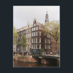 Amsterdam Centrum Canal Postcard<br><div class="desc">Hello! Hope you like this photo I took! Feel free to add your own text and check my shops for more!</div>