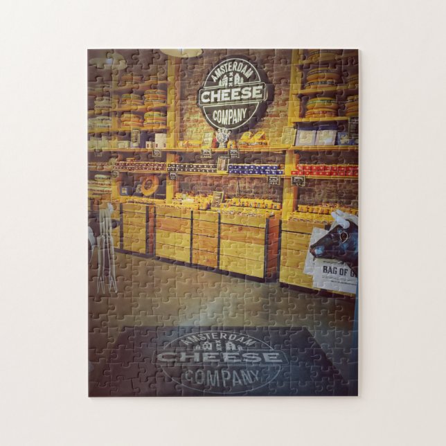 Amsterdam Cheese Company Jigsaw Puzzle (Vertical)
