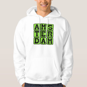 Amsterdam, City in The Netherlands Hoodie