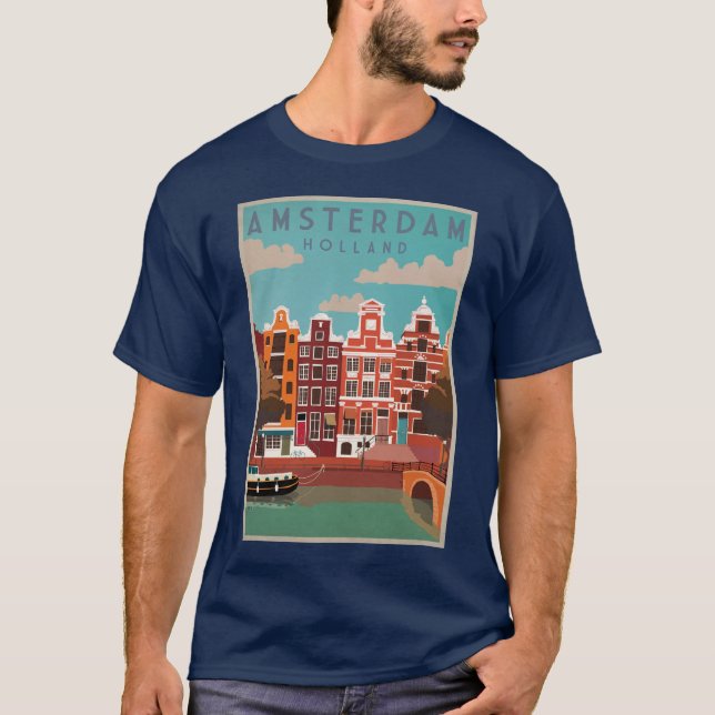 Amsterdam city T-Shirt (Front)