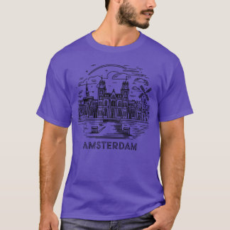 Amsterdam Cityhe Netherlands gift T-Shirt