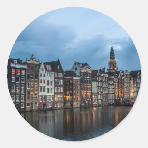 Amsterdam Classic Round Sticker