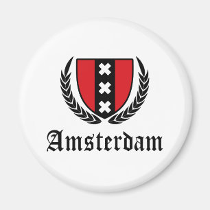 Amsterdam Crest Magnet
