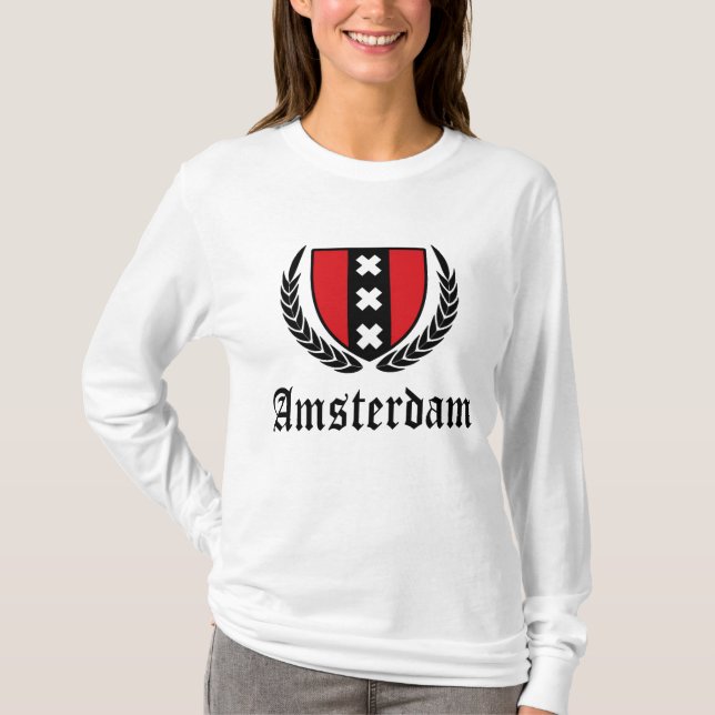 Amsterdam Crest T-Shirt (Front)