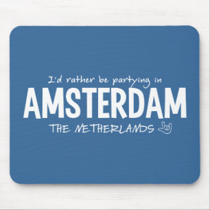AMSTERDAM custom colour mousepad