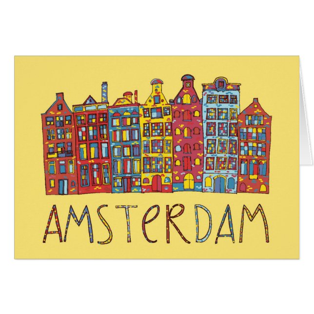 Amsterdam dans la mosaïque (Devant horizontal)