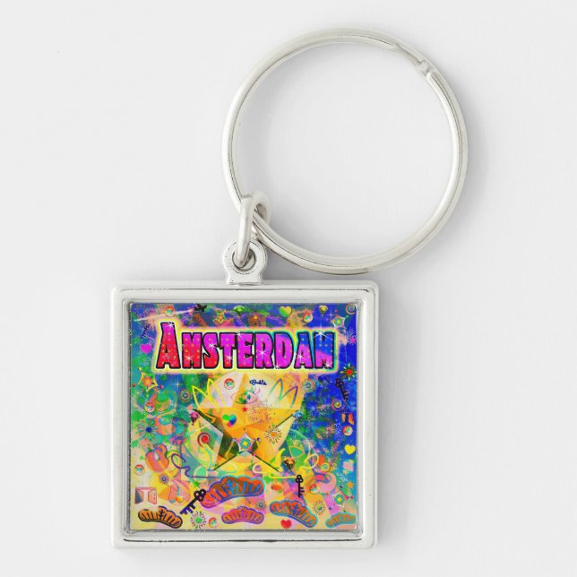 Amsterdam Epoch Hour Keychain (Front)