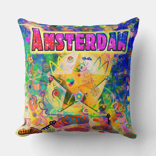 Amsterdam Epoch Hour Pillow (Front)