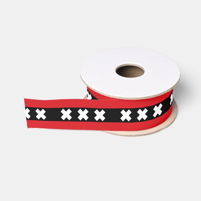 Amsterdam Flag Grosgrain Ribbon (Spool)